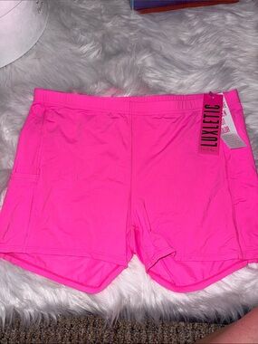 Lily Pulitzer Hot Pink Athletic Shorts
